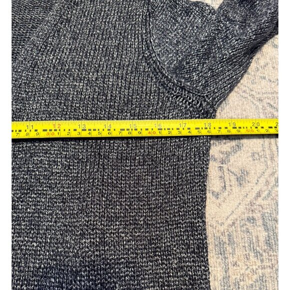 Eileen Fisher Linen Blend Knitted Cardigan Sweater Medium Long Sleeves Modern - Picture 7 of 7